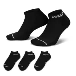 Nike Everyday No-Show Socks (3 Pairs) - Black