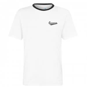 Converse Nova Ringer T Shirt Mens - White