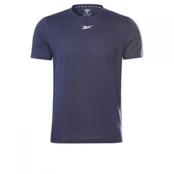 Reebok WOR Mesh T Shirt Mens - Vector Navy