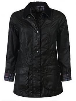 Barbour Classic Beadnell Wax Jacket - Black