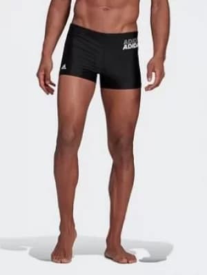 adidas Lineage Swim Briefs, Black/White, Size XS, Men