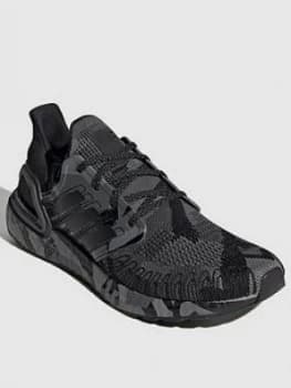 adidas Ultraboost 20 - Black/Grey, Size 10, Men