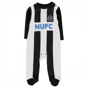 Team Football Sleepsuit Baby Boys - Newcastle