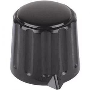 Control knob hand Black x H 15mm x 16mm Mentor