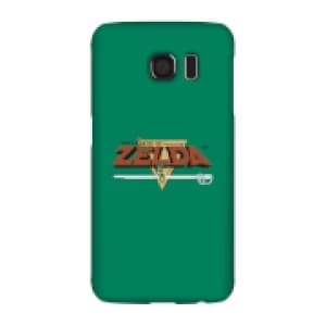 Nintendo The Legend Of Zelda Retro Logo Phone Case - Samsung S6 - Snap Case - Gloss