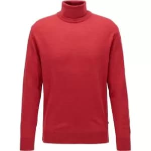 Boss Grato Knit Jumper - Red
