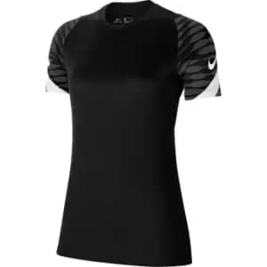 Nike Strike Short Sleeve T Shirt Ladies - Black