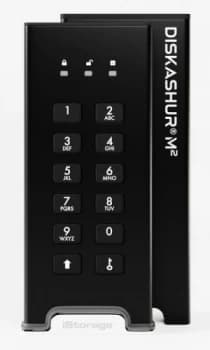 iStorage diskAshur M2 120GB External Portable SSD Drive