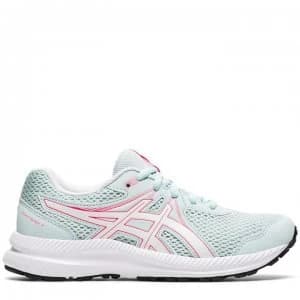 Asics Gel Contend 7 Running Shoes Juniors - Aqua/White