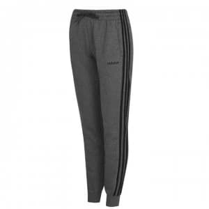 adidas Womens 3-Stripes Pants Slim - DarkGrey/Black