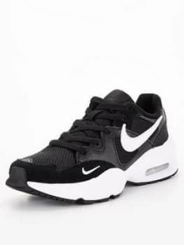 Nike Air Max Fusion Childrens Trainers - Black/White