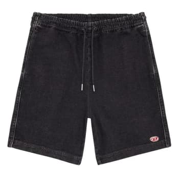Diesel Boxy Shorts - Black