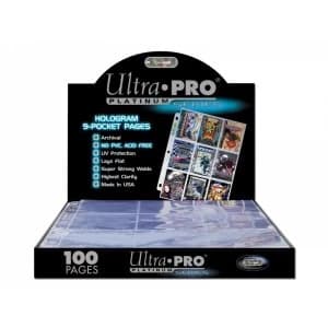 Ultra Pro 9 Pocket Page Box of 100