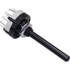 Rotary switch 250 V AC 0.15 A Switch postions 12 12 x 30