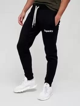Superdry Vintage Joggers - Black Size M Men