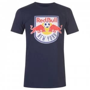 MLS Logo T Shirt Mens - NY Red Bulls