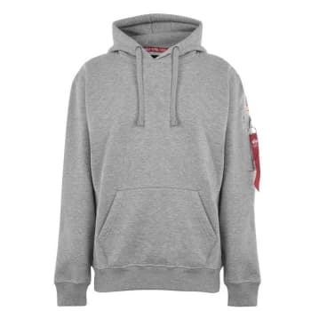 Alpha Industries Alpha Space Shuttle Hoodie - Grey