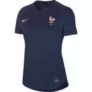 Nike France Home Short Sleeve T-Shirt Womens - Blue