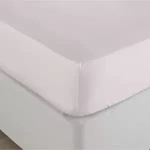 Stonewash Fitted Bed Sheet Blush
