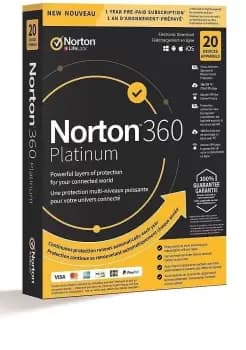 Norton 360 Platinum 20 Devices / 1 Year