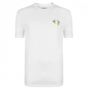 True Religion Print T Shirt - White 1800