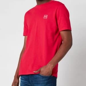 Hugo Boss Tales Chest Logo T-Shirt Medium Pink Size 2XL Men