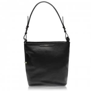 Radley Patcham Palace Medium Zip Top Hobo Bag - BLACK