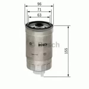 Bosch 1457434439 Fuel Filter N4439