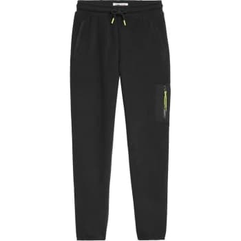 Tommy Jeans Polar Fleece Joggers - Black