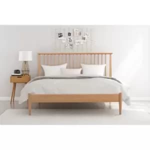 Flintshire Grosvenor 4ft 6 Double Solid Oak Bed Frame