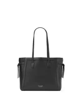 Kate Spade New York The Knott Pebbled Leather Large Tote Bag - Black