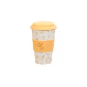 Funko Homeware Disney Colour Block Be Our Guest Bamboo Lidded Mug