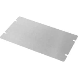 Hammond Electronics 1434-845 Base plate (L x W x H) 203 x 114 x 1mm Aluminium Ecru