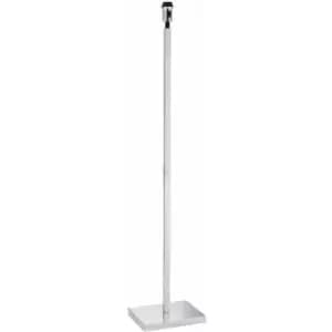 Loops - Polished Chrome Floor Lamp Base - 1425mm Height - Modern Free Standing Light