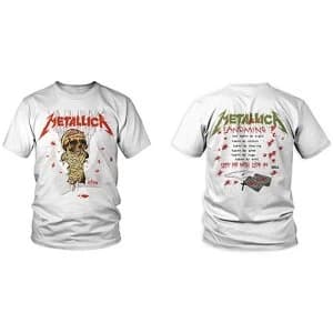 Metallica - One Landmine Mens X-Large T-Shirt - White