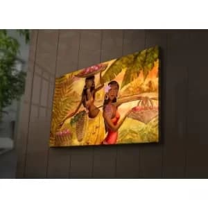 4570?ACT-55 Multicolor Decorative LED Lighted Canvas Painting