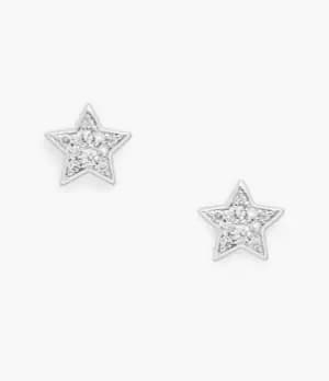 Fossil Women Sterling Glitz Star Studs