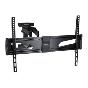 ProperAV Swing Arm Wall TV Bracket Black 3-7" Black
