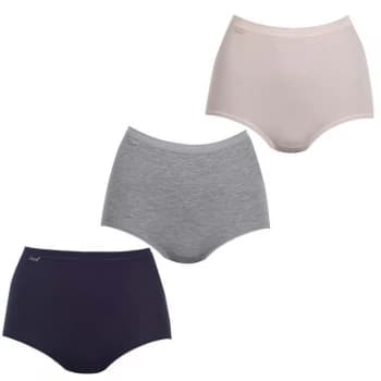 Sloggi 3 Pack Maxi Briefs - Multiple 4/V00