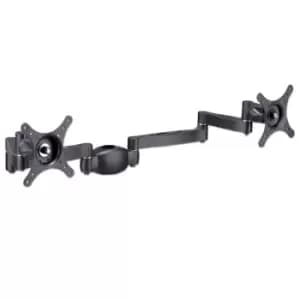 Lindy Dual Adjustable LCD Arms, Black