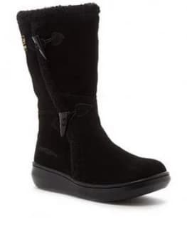 Rocket Dog Slope Knee High Boots - Black
