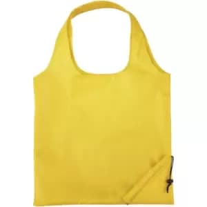 Bullet Bungalow Foldable Polyester Tote (40 x 38cm) (Yellow)