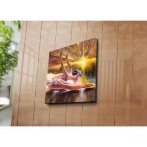 4545C-62 Multicolor Decorative Canvas Painting