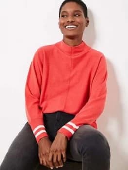 Mint Velvet Mint Velvet Watermelon Stripe Cuff Jumper