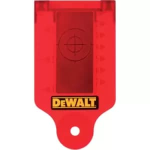 DEWALT Laser Target Plate Red