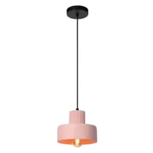Ophelia Modern Pendant Light - Ø20cm - 1xE27 - Pink