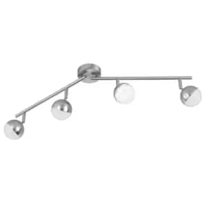 Action Sanan 4 LED Ceiling Lamp - Nickel Matt Finish