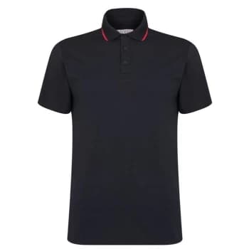 Guess Guess Tape Polo Shirt - Black