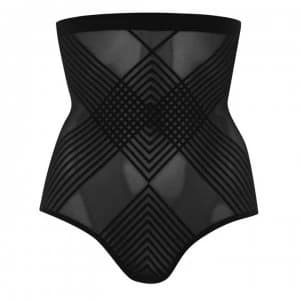 Nancy Ganz Body Perfection High Waisted Brief - Black