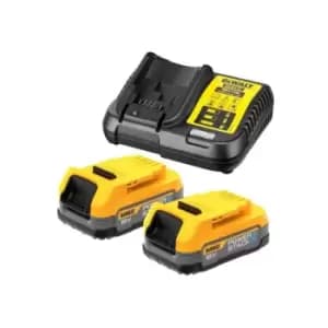 DEWALT DCB1102E2 XR POWERSTACK Starter Kit 18V